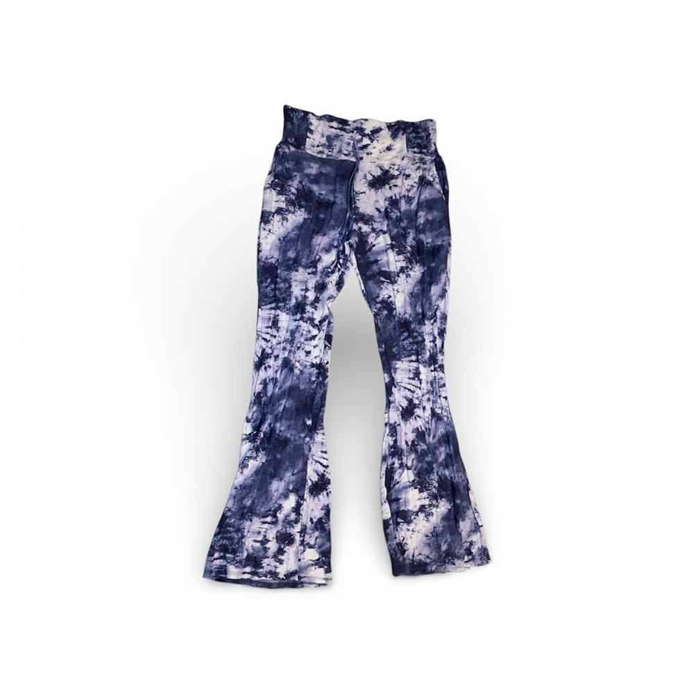 Hippie Bohemian Style Tie Dye Drawstring Pants Size M